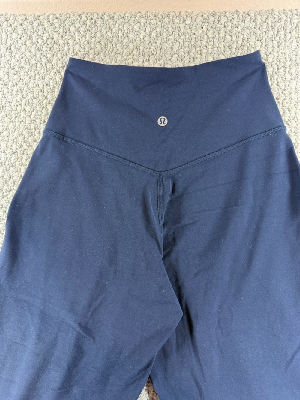 Lululemon Align™ High-Rise Wide-Leg Crop 23" true navy, Women size 2 - Picture 4 of 7